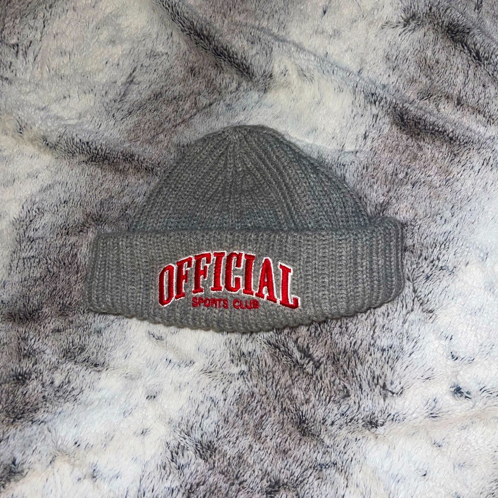 SOLD BoohooMAN Sports Club Beanie